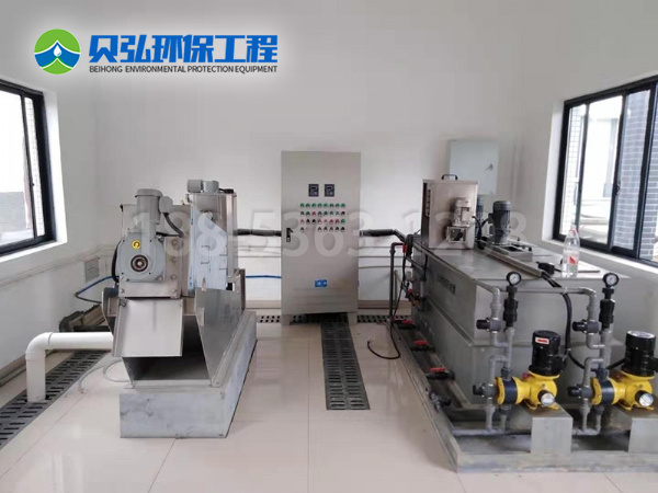 广西柳州一体化全自动净水器项目现场2