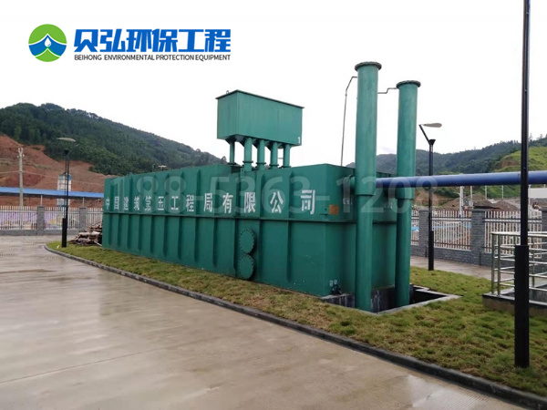 广西柳州一体化全自动净水器项目现场